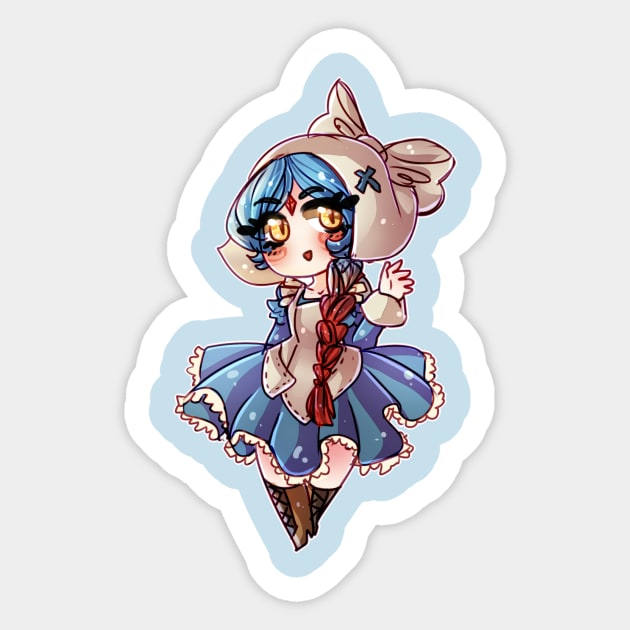 Human Lilith Sticker by lythweird